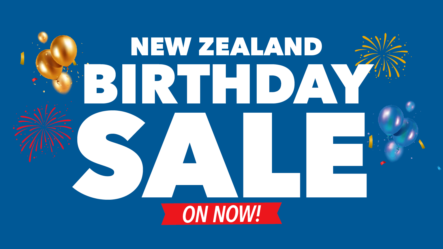 Birthday Sale – Get Special Deals This Week | Harvey Norman New Zealand